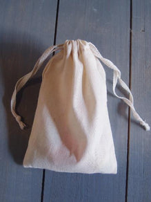 Muslin Bags with Cotton Drawstring