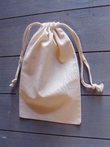 Muslin Bags with Cotton Drawstring