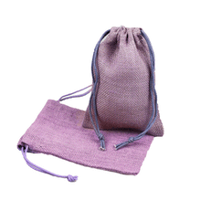 Colored Burlap Bags (10 Packs)