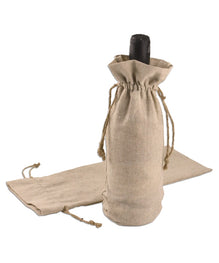 Linen Bags with Jute Drawstrings (12 Pack)