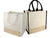 Burlap Juco Tote Bag with Accents