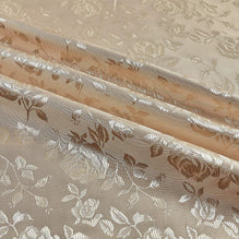Satin Brocade Jacquard Fabric