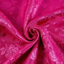 Satin Brocade Jacquard Fabric