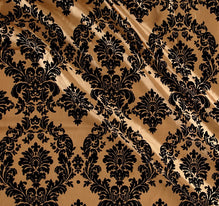 Flocked Damask Taffetta