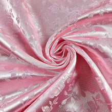 Satin Brocade Jacquard Fabric