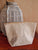Burlap Flat Zipper Pouch 5.5"W x 4.5"H