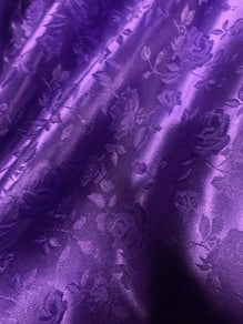 Satin Brocade Jacquard Fabric