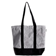 Gusset Grey Recycled Canvas Tote - 18 Inch Wide  x 15 inch High x 5¾ inch gusset