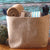 Burlap Storage Basket