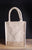 Burlap Juco Tote Bag with Accents