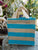 Jute Striped Plant Tote