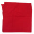 14" x 14" Red Bandana Solid Color 100% Cotton