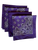 USA Made Paisley & Solid Purple Bandanas 4 Pk 22