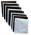 USA Made Solid Black & White Bandanas 12 Pack 22
