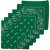Green Paisley Bandanas (6 Pack) 22