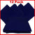 Navy Blue Bandanas - Solid Color 22