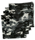 Urban Camo Bandanas 4 Pack 22" x 22" Made In USA