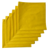 Made in the USA Solid Yellow Bandanas 6 Pk, 22" x 22" Cotton