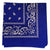 Blue Paisley Bandana - 22