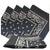 Dark Grey Paisely Bandanas (12 Pack) 22