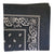 Grey Paisley Bandana - 22