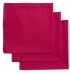 Made in the USA Solid Hot Pink Bandanas 3 Pk, 22" x 22" Cotton