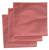 Made in the USA Solid Pink Bandanas 3 Pk, 22