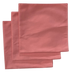 Made in the USA Solid Pink Bandanas 3 Pk, 22" x 22" Cotton