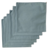 Made in the USA Solid Light Blue Bandanas 6 Pk, 22" x 22" Cotton