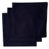 Made in the USA Solid Navy Bandanas 3 Pk, 22" x 22" Cotton
