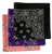Pink, Purple, & Black USA Made Paisley Bandanas (3 Pk) 22