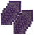 Made in the USA Purple Paisley Bandanas 12 Pk, 22
