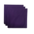 Made in the USA Solid Purple Bandanas 3 Pk, 22