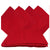 Red Bandanas - Solid Color 22