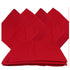 Red Bandanas - Solid Color 22" X 22" (12 Pack)