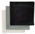USA Made Solid Color Bandanas 3 Pk Cotton White Grey Black 22
