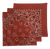 Terracotta Paisley Bandanas - Made In The USA (3 Pk) 22