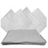 White Bandanas Solid Color 22" X 22" (12 Pack)
