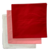 USA Made Solid Color Bandanas 3 Pk Cotton White Red Pink 22"
