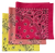 Yellow, Pink, and Hot Pink USA Made Paisley Bandanas (3 Pk) 22